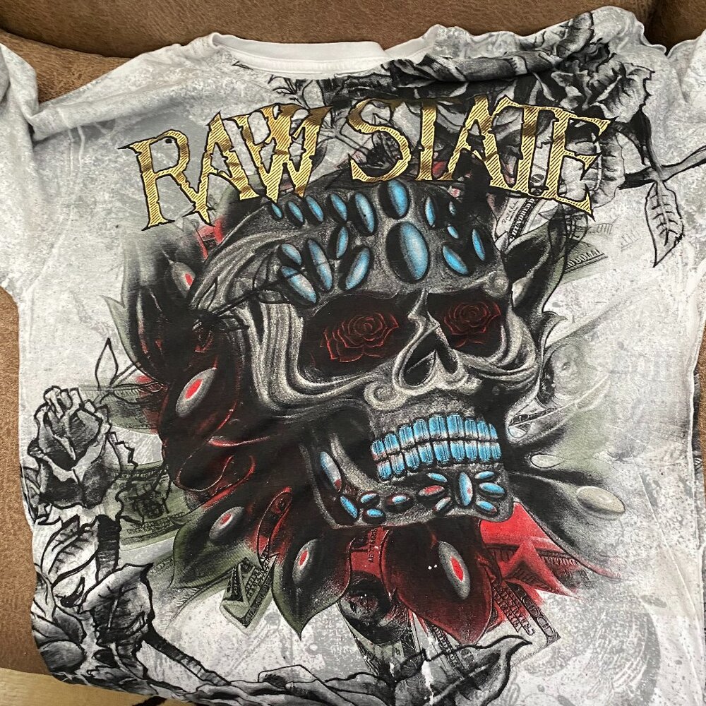 Raw State T-Shirt (REALLY COOL and RARE)